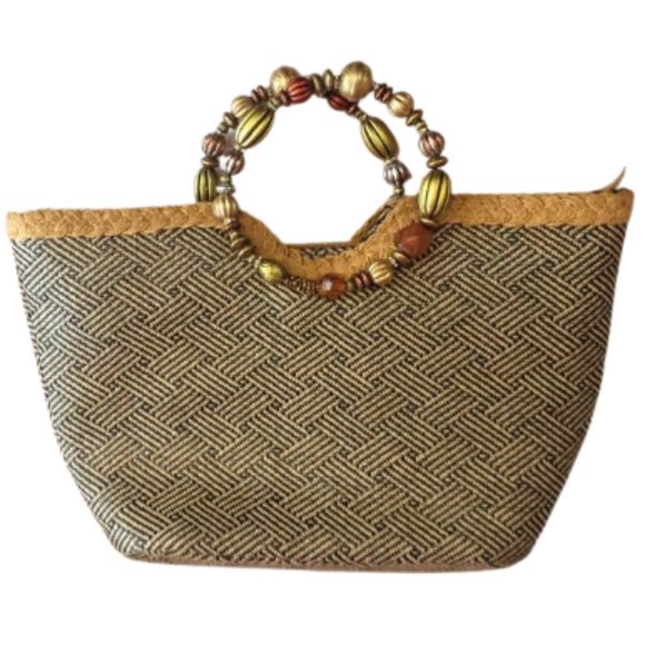 Capelli of New York Handbags - 👀 $8 SALE 👀 CAPPELLI Straworld Tote Bag - 15" H x 9" H